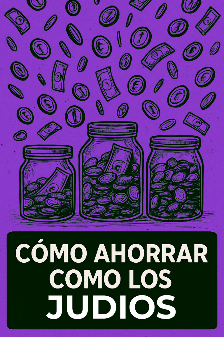 cómo ahorrar dinero como los judíos, estrategias de ahorro extremas, disciplina financiera sin excusas