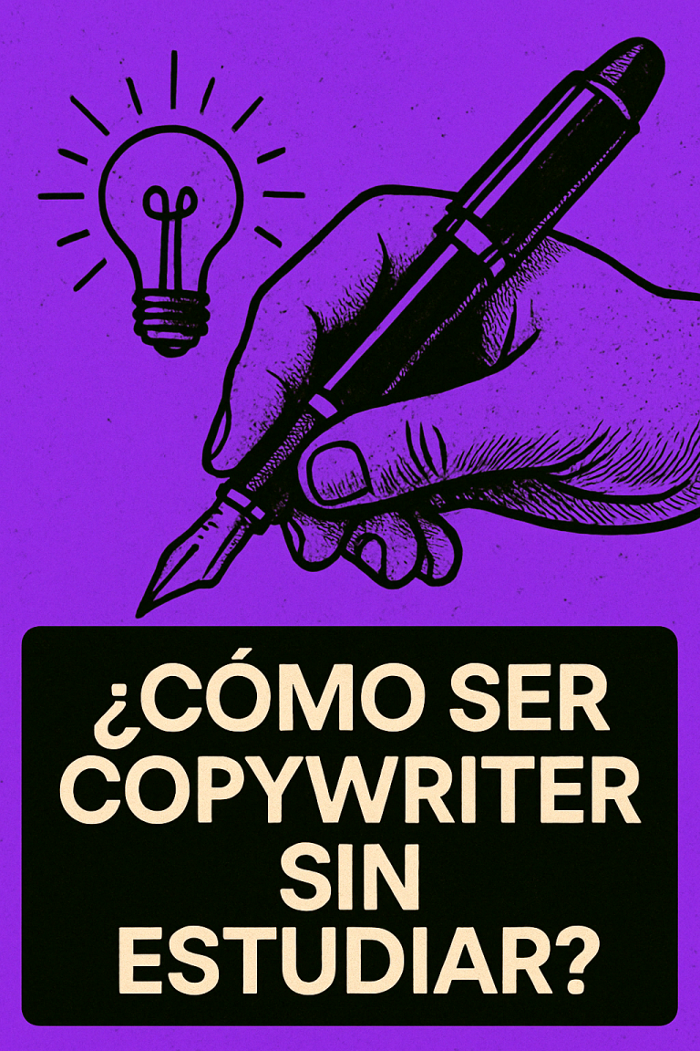 cómo ser copywriter sin estudiar, escribir textos que venden desde cero sin cursos
